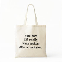 Hunt Hard Tote bags by artoffalconry Hunt Hard Tote bags