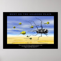 Hunt on the Agarose Plain Print