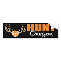 Hunt Oregon bumper stickers