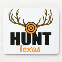 Hunt Texas mousepads by FishNHuntObsessions Hunt Texas mousepads