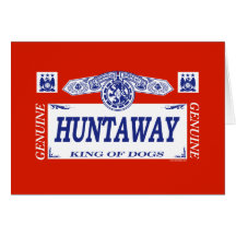 Huntaway Greeting Card
