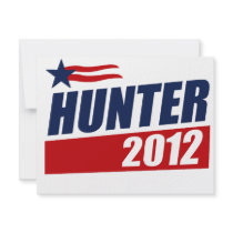 HUNTER 2012 invitations