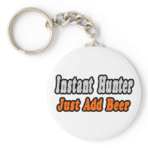 Hunter...Add Beer Key Chain