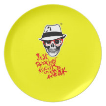 Hunter Dead Thompson plate