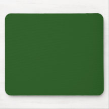 Hunter Green Mouse Pads