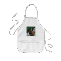 Hunter Horse Show Children's Smock Aprons