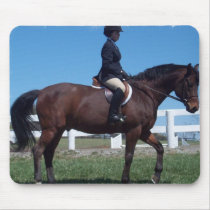 Hunter Horse Show Mouse Pad