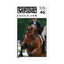 Hunter Horse Show Postage Stamp