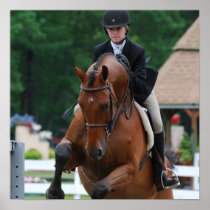 Hunter Horse Show Poster
