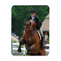 Hunter Horse Show Premium Magnet