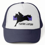 Hunter/Jumper Hat (Blue Background)