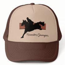 Hunter/Jumper Hat (Red Background)