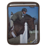 Hunter Jumper Horse iPad Sleeve
