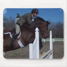 Hunter Jumper Horse Mouse Pad