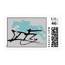 Hunter Jumper Horse Stamp