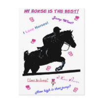Hunter Jumper Horse Post Cards