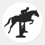 Hunter Jumper Horse & Rider Sticker