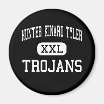 Hunter Kinard Tyler - Trojans - High - Neeses Refrigerator Magnet