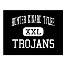 Hunter Kinard Tyler - Trojans - High - Neeses Post Card