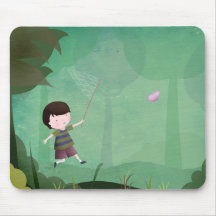 Hunter of the forest - mouse pad