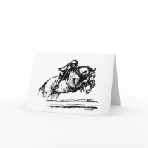 Hunter Over Fences Sketch cards