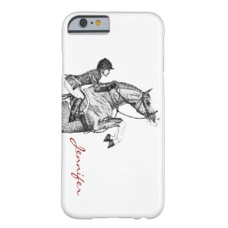 Hunter Pony Pointillism iPhone 6 Case