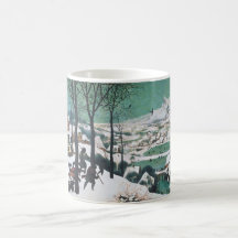 Hunters in the Snow by Bruegel Mugs