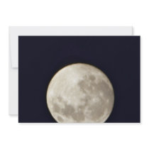 Hunter's moon personalized invites