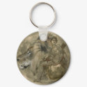 Hunter's Moon Keychain