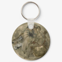 Hunter's Moon Keychain