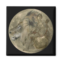Hunter's Moon Magnet by Jaenne Hunter's Moon Magnet