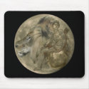 Hunter's Moon Mousepad by Jaenne Hunter's Moon Mousepad