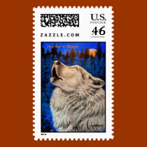 Hunter's Moon Postage Stamps stamps