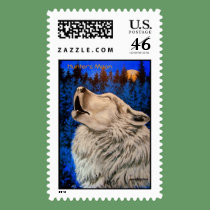 Hunter's Moon Postage Stamps stamps