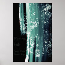 Hunters Pub - Ancient Woods. Drunken Hags. 24 x 36 Posters