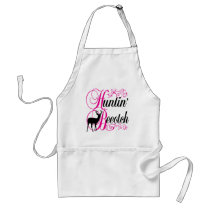 Huntin' Beeotch aprons by FishNHuntObsessions Huntin' Beeotch aprons