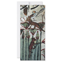 Hunting And Fishing Details: Cat And Mongoose By M Personalized Rack Card
