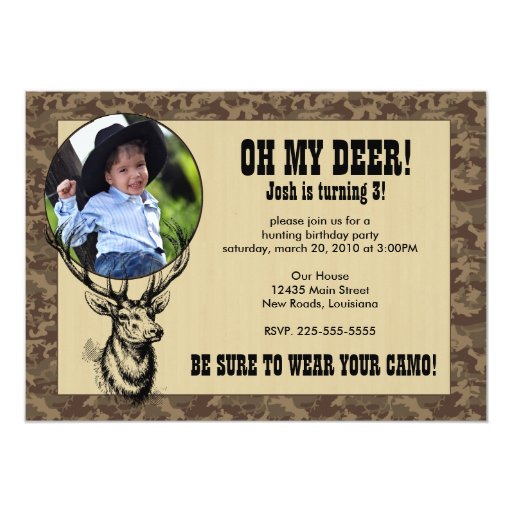 Hunting Birthday Card | Zazzle