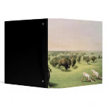 Hunting Buffalo Camouflaged binders