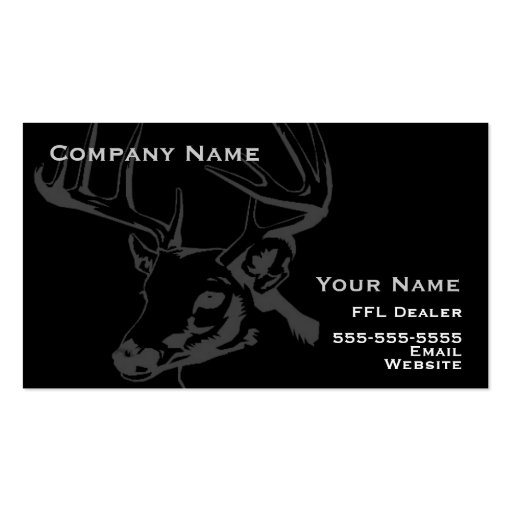 Hunting  business card