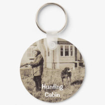 Hunting Cabin Keycahin keychains by kahmier Hunting Cabin Keycahin keychains