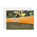 Hunting Camo RSVP Wedding Cards Invitation