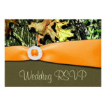 Hunting Camo RSVP Wedding Cards Invitation