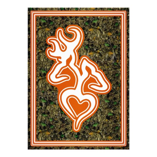 Hunting Camo Wedding Invitation