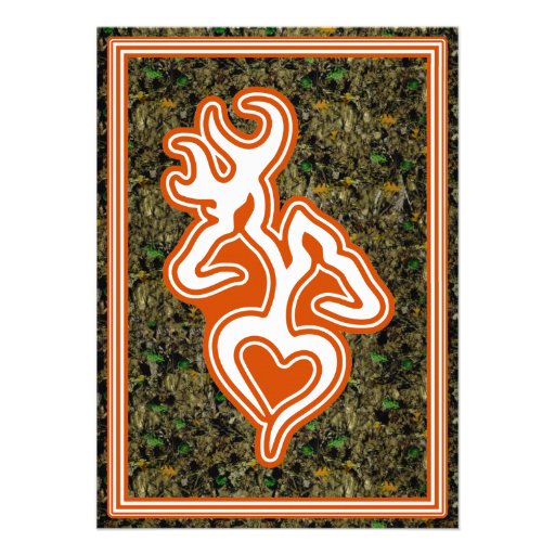 Hunting Camo Wedding Invitation