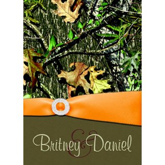 Hunting Camo Wedding Invitations invitation