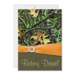 Hunting Camo Wedding Invitations
