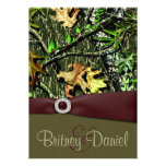 Hunting Camo Wedding Invitations