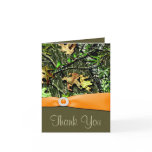 Hunting Camo Wedding Thank You Cards