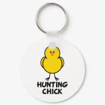 Hunting Chick keychains by chicktshirts8 Hunting Chick keychains